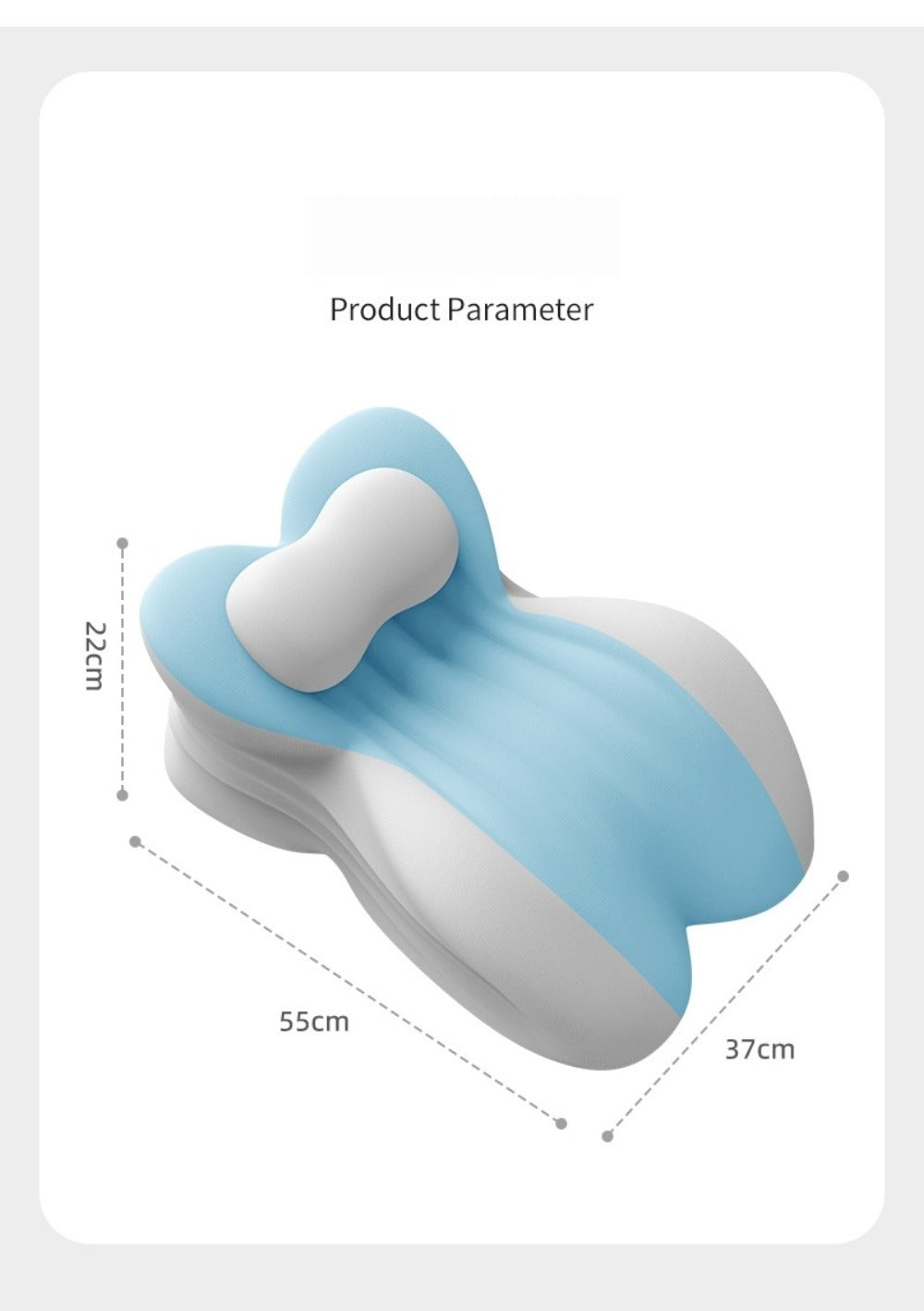 Wedge Pillow Memory Foam ¨C Ergonomic Cervical & Lumbar Support for Stomach, Side & Back Sleepers | Breathable Removable Washable Cover, Multi-Use for Sleep, Office & Reading, Great Gift for Couples