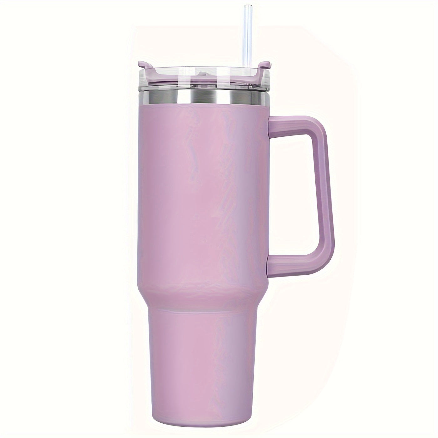 Water Bottle 40oz Stainless Steel with Lid and Straw - Leak Proof Insulated Cold Water Cup for Outdoor Sports Gym Hiking and Travel, Large Capacity Reusable Drink Bottle for Men and Women, Available in 6 Colors