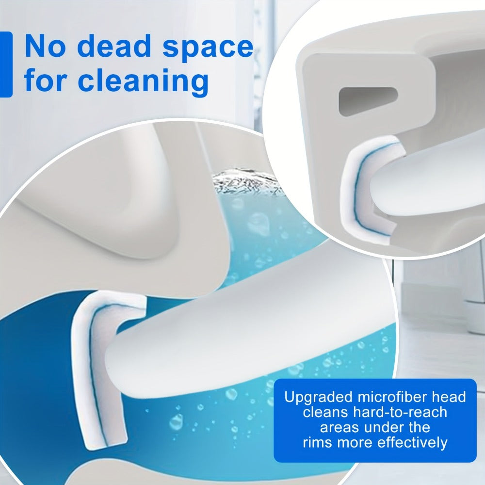 Toilet Wand Refills Compatible with Clorox ToiletWand, Disposable Microfiber Toilet Bowl Cleaner Refills, No-Touch Replacement Scrubbing Heads for Toilet Cleaning ¨C 40 & 80 Count (Handle Not Included)