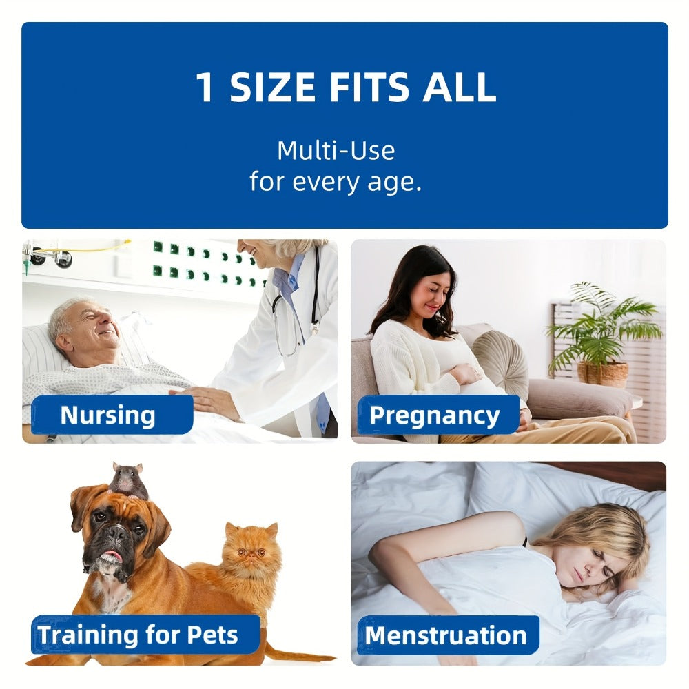 Disposable Bed Pads Extra Large 30x36 Inch ¨C 6-Layer Absorbent Leak-Proof Underpads for Adults, Seniors, Postpartum, Pets & Incontinence Care ¨C 50 or 100 Pack