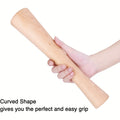 Wooden Sauerkraut Pounder for Mason Jars - 11.6 Inch Solid Wood Fermentation Tamper Kraut Pounder Pestle for Vegetable Fermentation, Kimchi, Pickles & Home Brewing - Easy to Clean Kitchen Tool