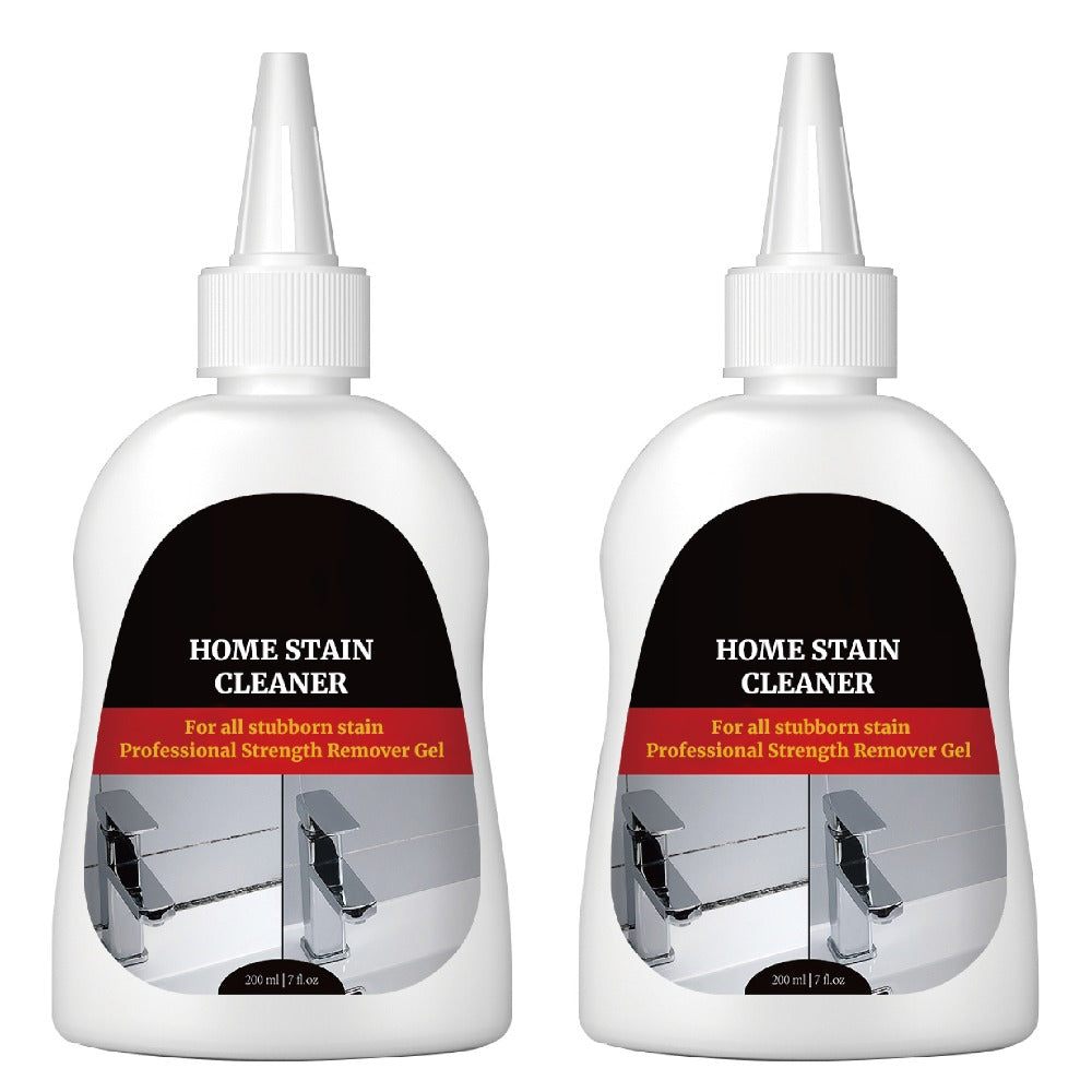 Black Stain Cleaner Gel 7 fl oz (200ml), Heavy Duty Cleaning Gel for Washing Machine, Refrigerator, Grout, Sink, Shower, Bathtub, Oven & Dishwasher ¨C Powerful Formula, Safe for Delicate Surfaces, No Harsh Fumes