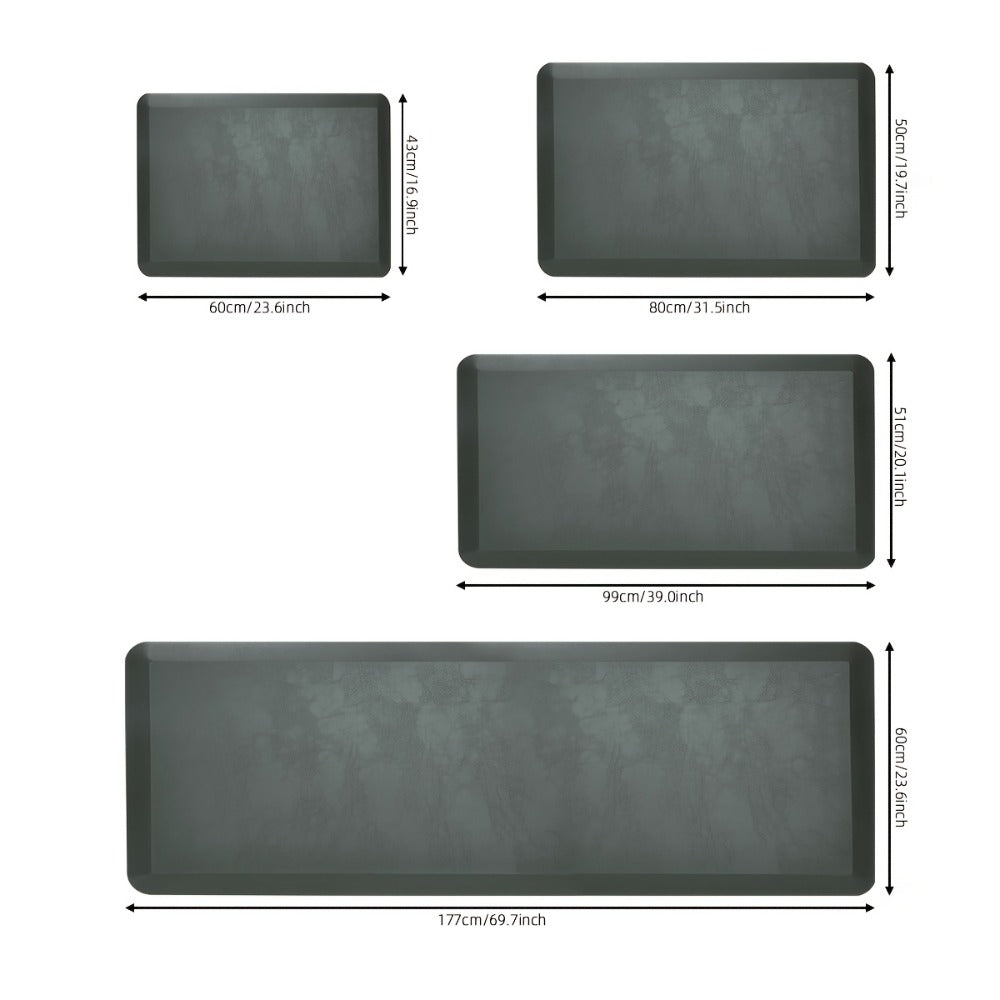 Anti-Fatigue Kitchen Mat 3/4 Inch Thick Non-Slip Foam Cushion Standing Desk Mat for Kitchen Office Laundry