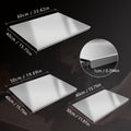 Stainless Steel Cutting Board Large Extra Thick 304 Food Grade Metal Chopping Board Non-Slip Butcher Block for Kitchen Meat Vegetables Fruits with Juice Groove