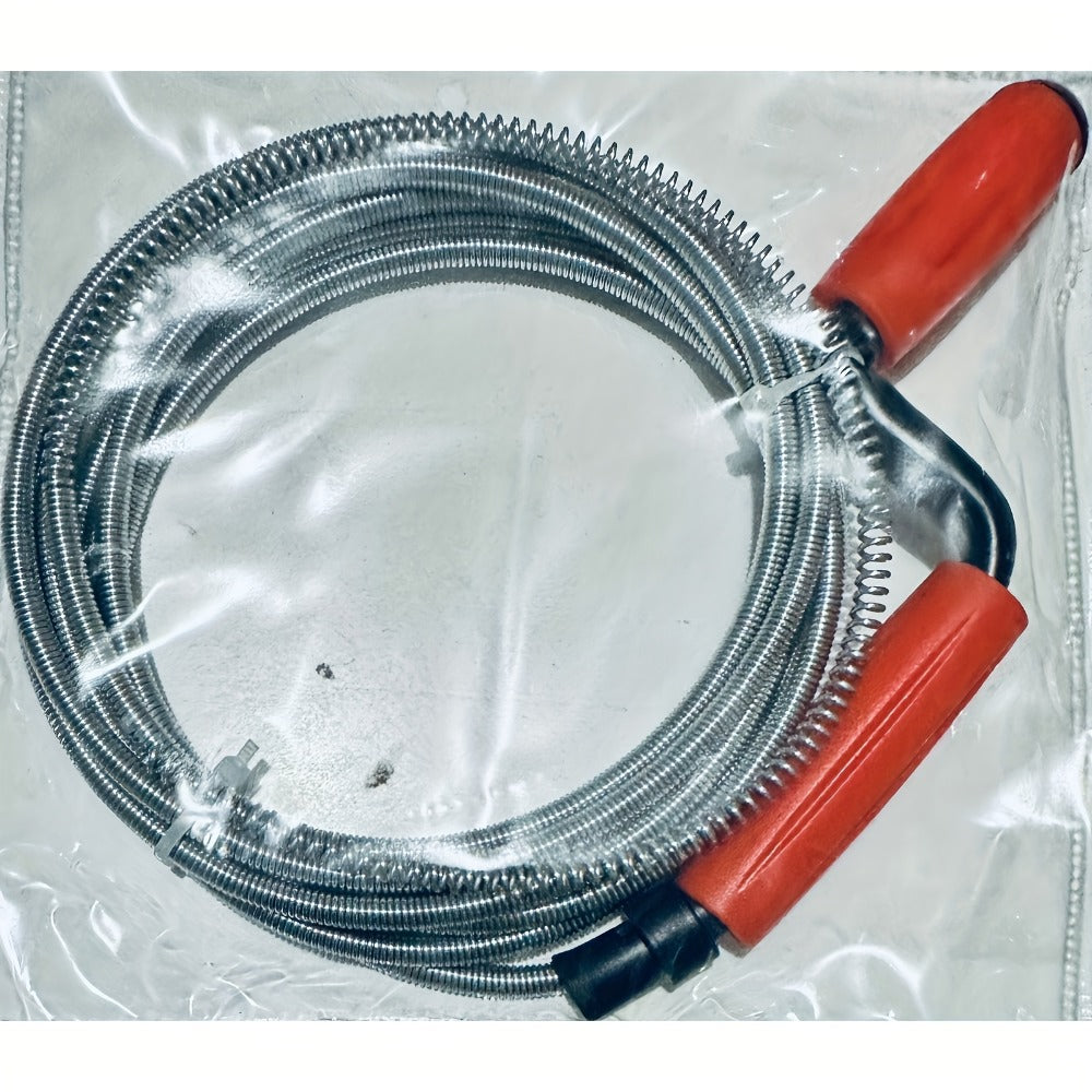 Drain Snake Pipe Cleaner ¨C Flexible Drain Auger for Toilet, Sink, Shower & Sewer Clog Removal, Reusable Spring Wire Drain Unclogger