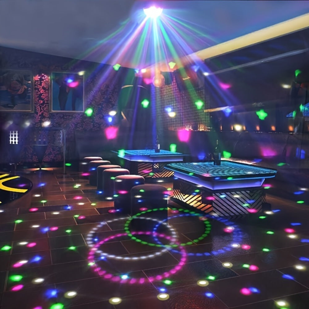 Party Lights Disco Ball Strobe Light Remote Control DJ Lighting Music Sync Rotating Effect for Home Room Dance Birthday Wedding Halloween Christmas Party Decorations 2pcs or 4pcs