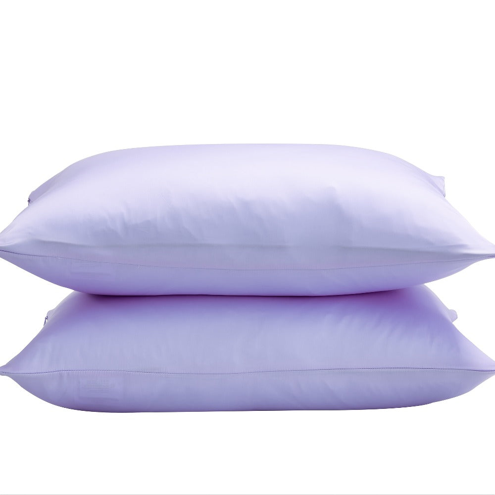 Silk Pillowcase 22 Momme ¨C Satin Weave Mulberry Silk with Hidden Zipper for Hair & Skin Health, Standard Queen King ¨C Multiple Colors