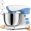 Stand Mixer 6.5 Qt Electric Kitchen Mixer 10-Speed Dough Mixer with Whisk Beater Dough Hook Dishwasher Safe Tilt-Head Food Mixer for Baking Bread Cake Cookie