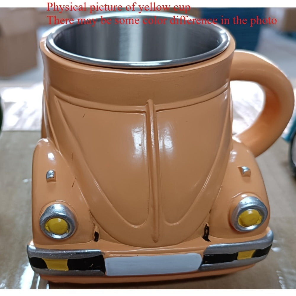 Sports Car Shape Coffee Mug ¨C Fun Novelty Car Shaped Drinking Cup Large Capacity ¨C Unique Tea Cup for Office & Home Decor ¨C Cool Birthday & Christmas Gift for Car Lovers ¨C 6 Colors
