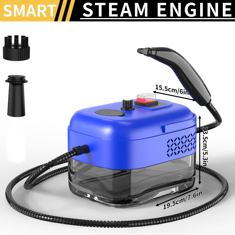 High Temperature Steam Cleaner Handheld Carpet Cleaner High Pressure for Kitchen Grease Sofa Air Conditioner Washing Machine Tile Grout Easy Carry Home Use