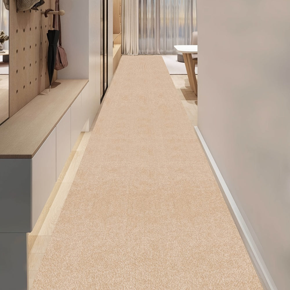 Striped Runner Rug Non-Slip Machine Washable ¨C 100% Polyester PVC Backing Indoor Outdoor Hallway Mat, Soundproof 0.2¡± Thick Carpet for Kitchen, Patio & Entryway ¨C 5 Colors, 4 Sizes