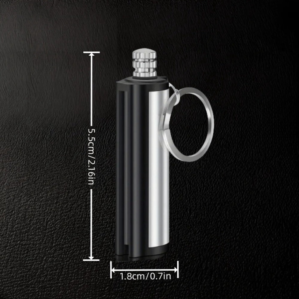 Metal Match Kerosene Lighter 10pcs, Emergency Survival Matches Multi-Functional Keychain Fire Starter for Outdoor Camping Hiking Survival Gear, Windproof Reusable Fire Starting Tools ¨C No Lighter Fuel Included
