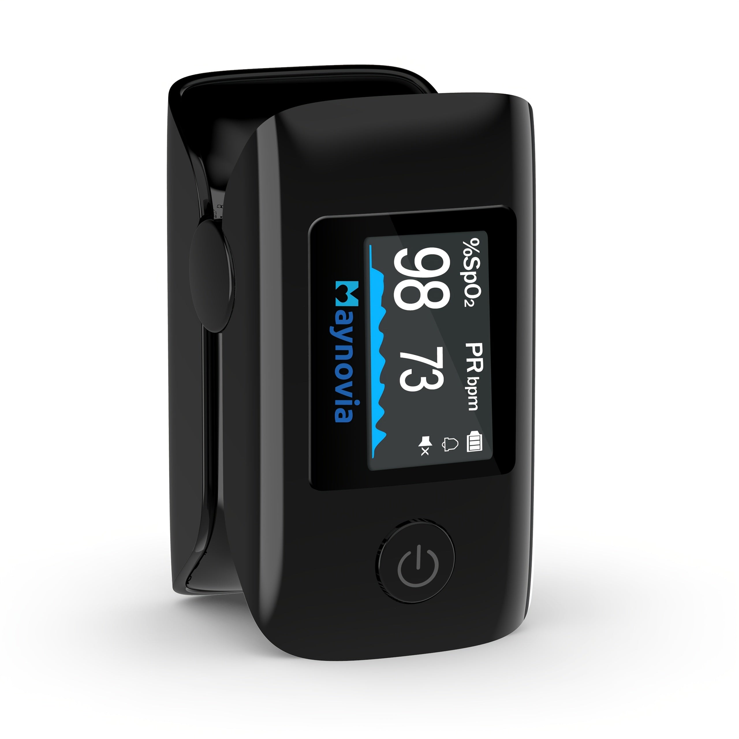 Blood Pressure Monitor Wrist Cuff with Oximeter Fingertip ¨C Digital BP Machine Home Use, 120 Memory, Portable Case & Battery Included, Fully Automatic Hypertension Tracker
