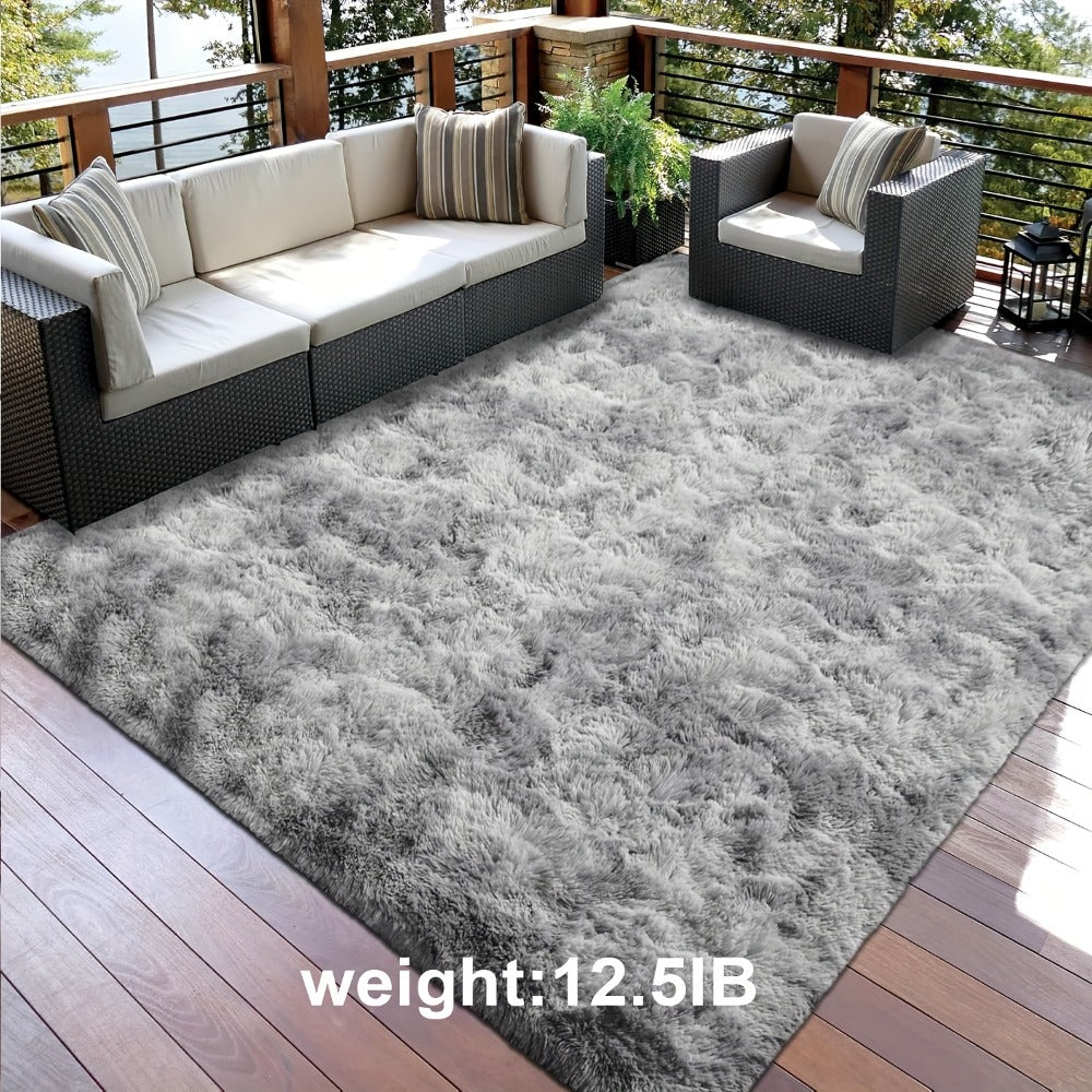 Non-Slip Area Rug Fluffy Soft Carpet - Modern Home Decor Floor Mat for Living Room, Bedroom, Kitchen & Bathroom | Easy Clean Cute Plush Rug in Multiple Colors & Sizes | Indoor Anti-Slip Floor Decoration