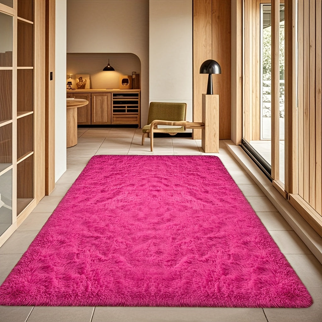 Fluffy Area Rug Large Soft Shag Carpet for Living Room Bedroom ¨C Non-Slip Ultra Thick Plush Floor Mat, Multiple Sizes & Colors, Home Decor