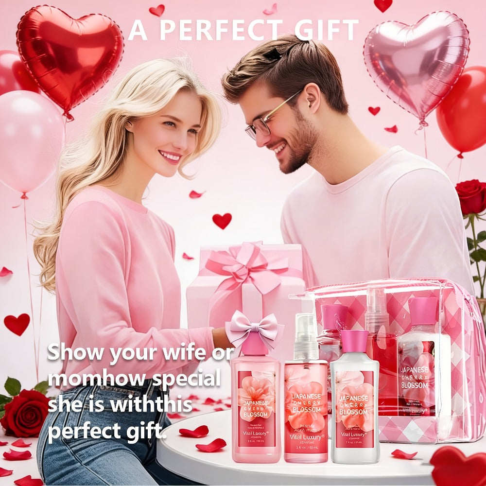 Vanilla Bath & Body Care Gift Set for Women ¨C Shower Gel 3oz + Body Lotion 3oz + Body Mist 3oz | Moisturizing, Refreshing & Deodorizing Spa Gift for Mom, Wife, Sister or Girlfriend