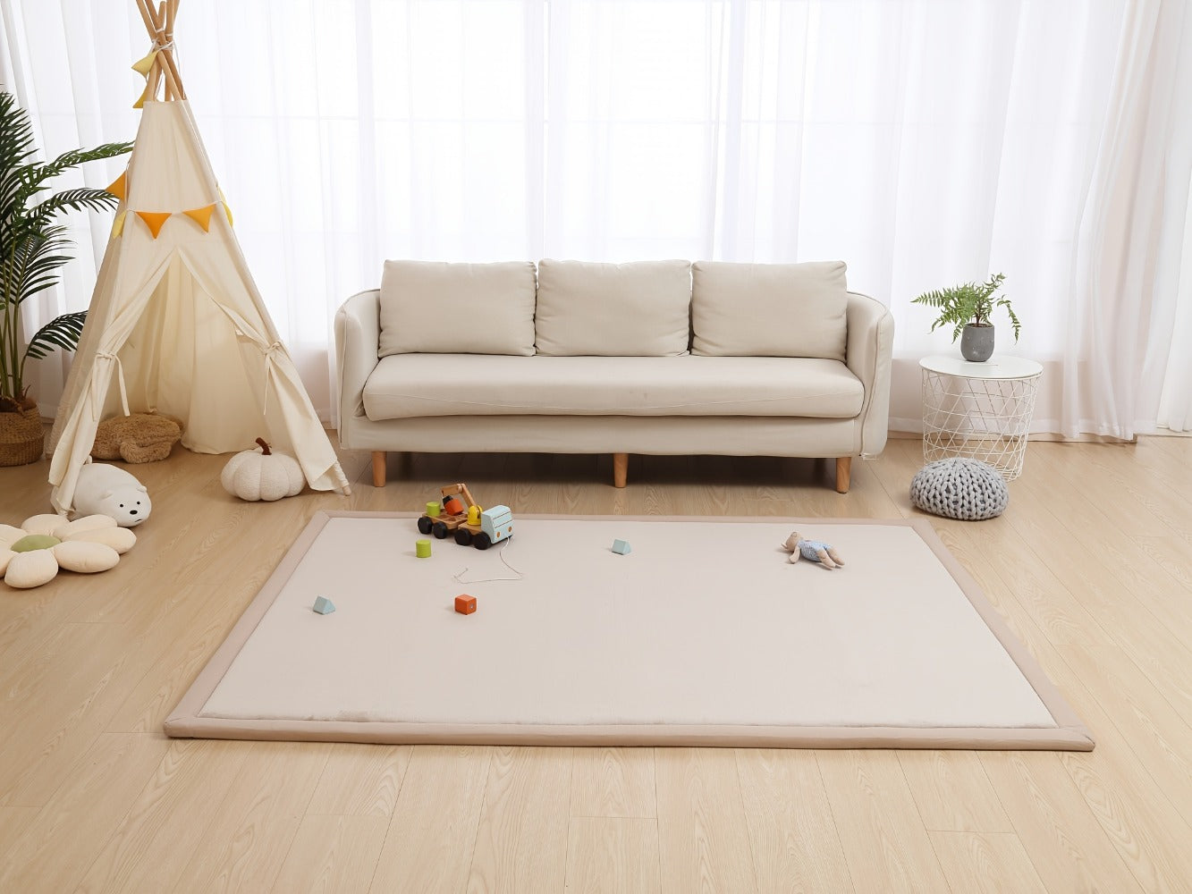 Memory Foam Area Rug Tatami Mat Non-Slip Coral Velvet Floor Mat for Living Room Bedroom Kids Playroom Yoga ¡ª Multiple Sizes & Colors