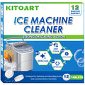 Ice Maker Cleaning Tablets Descaler 12/24/36 Pack, Food Grade Citric Acid Ice Machine Cleaner for Countertop Portable Commercial Ice Makers, Deep Clean Deodorize Remove Limescale
