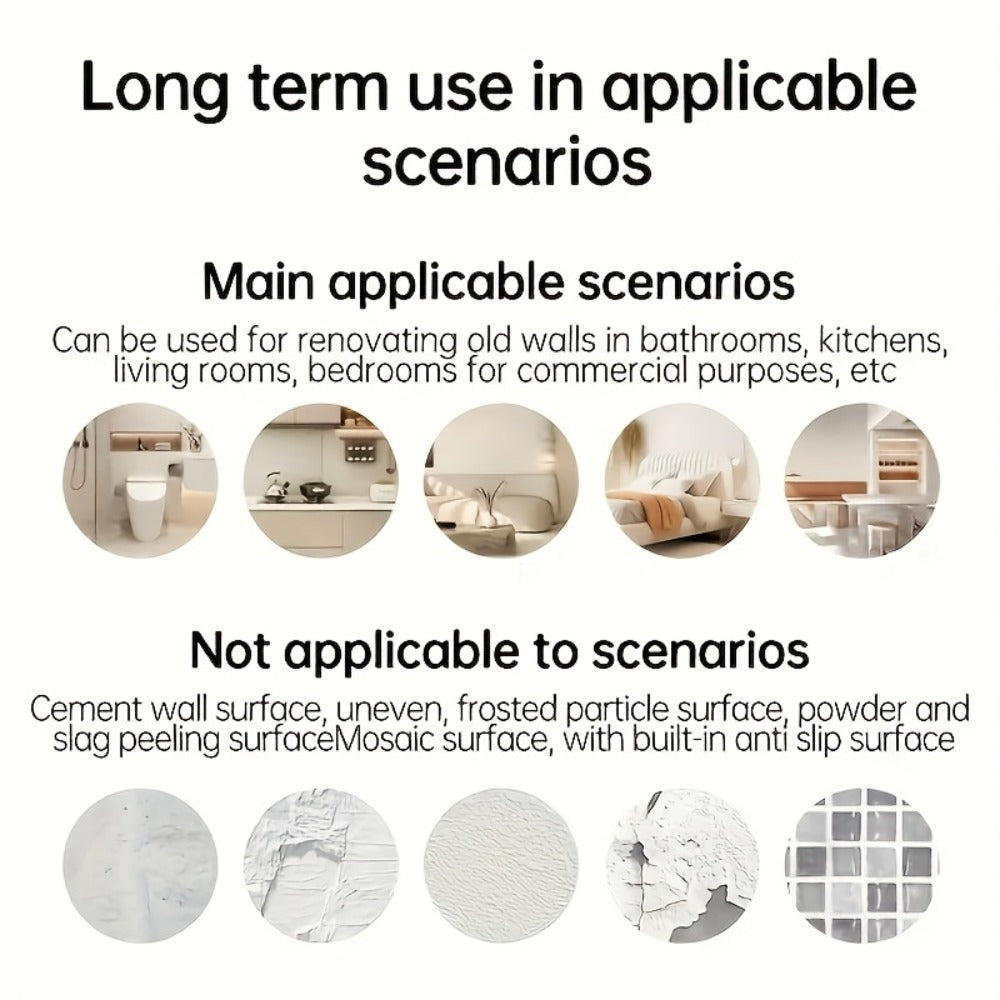 Self-Adhesive Waterproof PVC Wall Sticker 22pcs Peel and Stick Marble Boho Wallpaper 11.81x23.62in Oil Resistant for Kitchen Bathroom Living Room Bedroom Decor