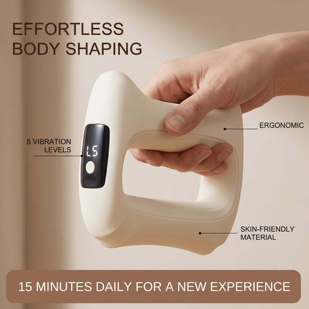 Massage Ring Fascia Massager ¨C Mini Neck Waist & Full Body Muscle Relaxing Ring with Massage Belt, Multi-Function Fitness Relaxation Tool for Back, Waist & Neck, Portable Gift for Men Women