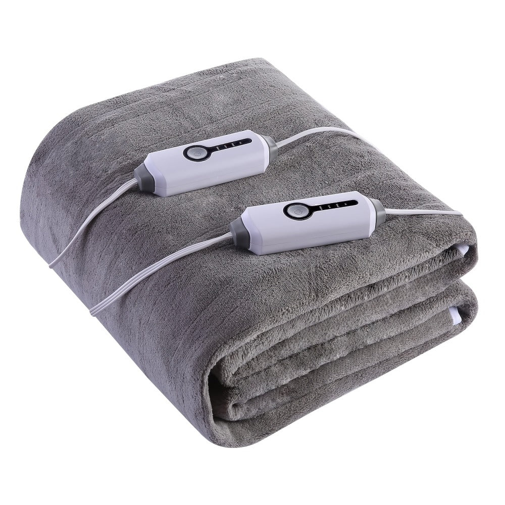 Heated Mattress Pad Queen King Twin Full ¨C Soft Coral Fleece Electric Bed Warmer Under Blanket with 4 Heating Levels, 10-Hour Auto Shut Off, Fast Heating ¨C Cozy Winter Bedding Warmer for Deep Sleep