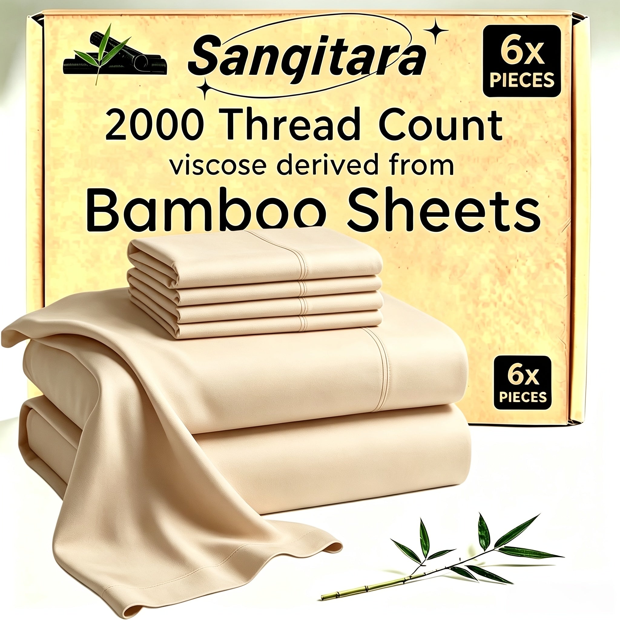 Cooling Fitted Sheet Bamboo Blend Ultra-Soft Deep Pocket Bed Sheet for Hot Sleepers Twin Full Queen King Size Machine Washable Breathable Cooling Bedding White Black Gray Navy Purple Apricot