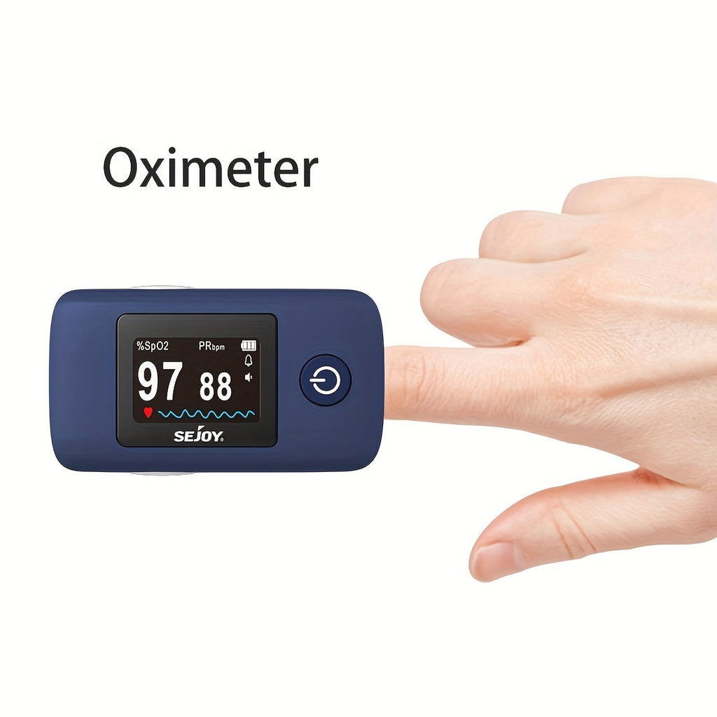 Wrist Blood Pressure Monitor - Sejoy Automatic Digital BP Machine with Large LCD Display, Wrist Strap & Batteries Included, Portable & Accurate for Home Use & Travel (Blue / White / Black / Purple)