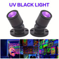 LED UV Blacklight USB Powered Mini Spotlight ¨C Glow Party, Tapestry & UV Reactive Decoration with On/Off Switch