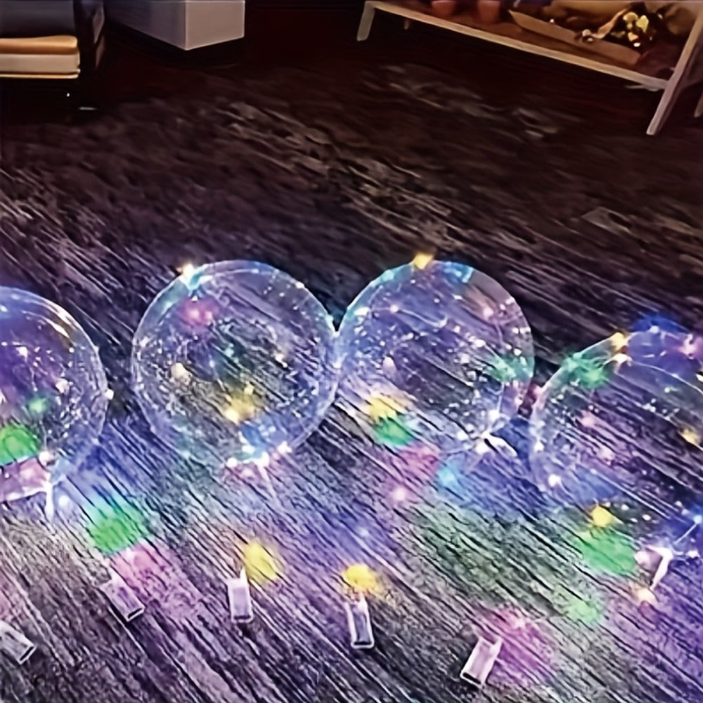 LED Light Up Bobo Balloons with LED String Lights 20pcs Party Decoration Kit ¨C Birthday Wedding Christmas Easter Graduation Decor
