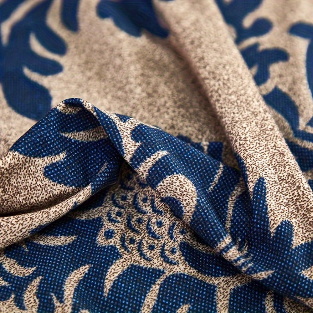 Stretch Sofa Cover Slipcover High-Stretch Fabric Ruffle Skirt Non-Slip Rod All-Season Snug Fit for 1 2 3 4 Seater Couch ¡ª Dark Blue with Pillow Cover