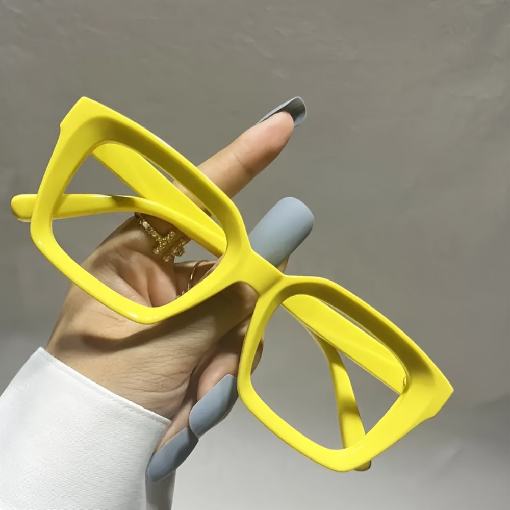 5pcs Candy Color Square Anti-Blue Light Glasses ¨C Unisex Party Eyewear for Women & Men