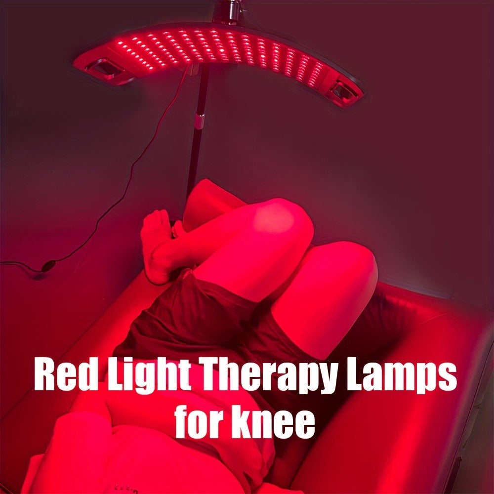 Red Light Therapy Lamp 660nm & 850nm Near Infrared Light Therapy Device with Stand LED Panel for Face Body Skin Rejuvenation Pain Relief Muscle Recovery
