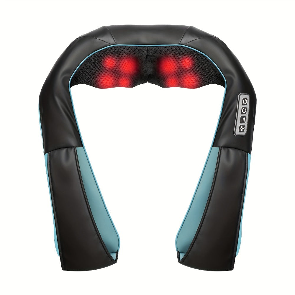 Acupressure Massager ¨C Electric Acupoint Deep Kneading Neck & Shoulder Massager for Back, Waist, Legs, Feet & Muscles, Portable Full Body Relief Device, Ideal Gift for Parents, Seniors, Men & Women