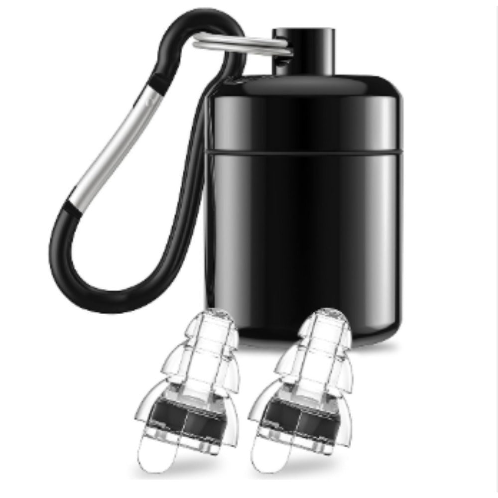High Fidelity Earplugs for Concerts Musicians 24dB Noise Reduction ¨C Advanced Filter Technology Ear Protection for Music Festivals, DJs, Nightclub, Drummers, Professional Work and Industrial Use