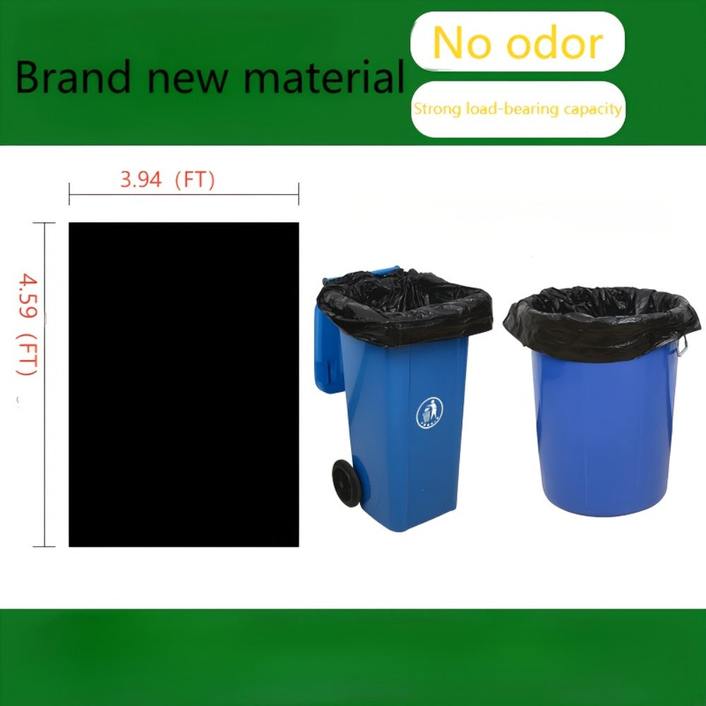 65 Gallon Heavy Duty Trash Bags, Extra Large Black Garbage Bags Tear-Resistant Thickened, 25 & 50 Count for Yard Waste, Outdoor Cleanup, Camping, Lawn & Leaf Bags ¨C Supports Up to 8kg