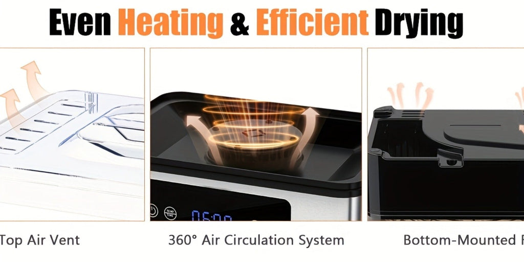 Food Dehydrator Machine 5 Stainless Steel Trays 420W with 48-Hour Timer Temperature Control 95-160¡ãF 360¡ã Airflow BPA-Free Dehydrator for Jerky Herbs Meat Fruit Mushrooms with Recipe Book