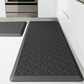 Anti Fatigue Kitchen Mat Set 2 Piece Cushioned Non-Slip Standing Mat for Kitchen Sink Office Laundry Floor Comfort