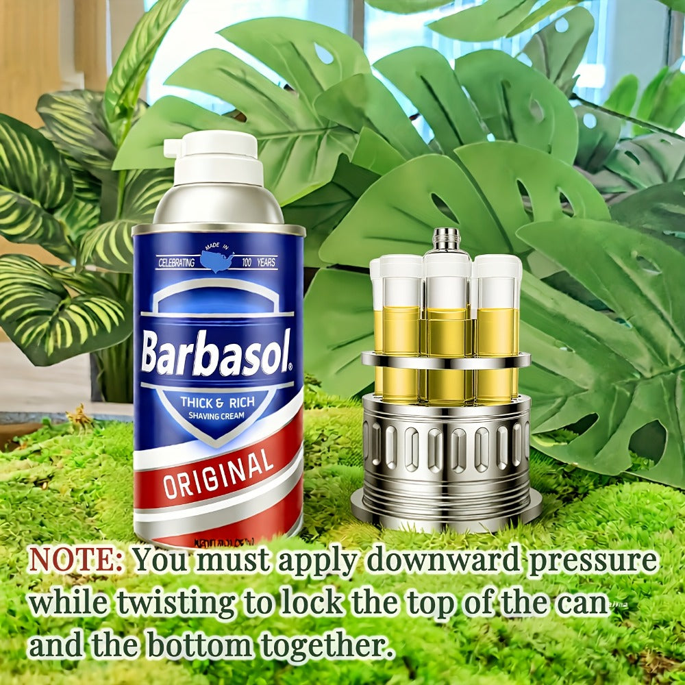 Dinosaur DNA Cryo Canister with Pop-Up Test Tube Rack - 10 DNA Sample Tubes, Movie Prop Replica, Collectible Dinosaur Gift for Fans & Collectors, Themed Party Tabletop Decor, Christmas Halloween Gift