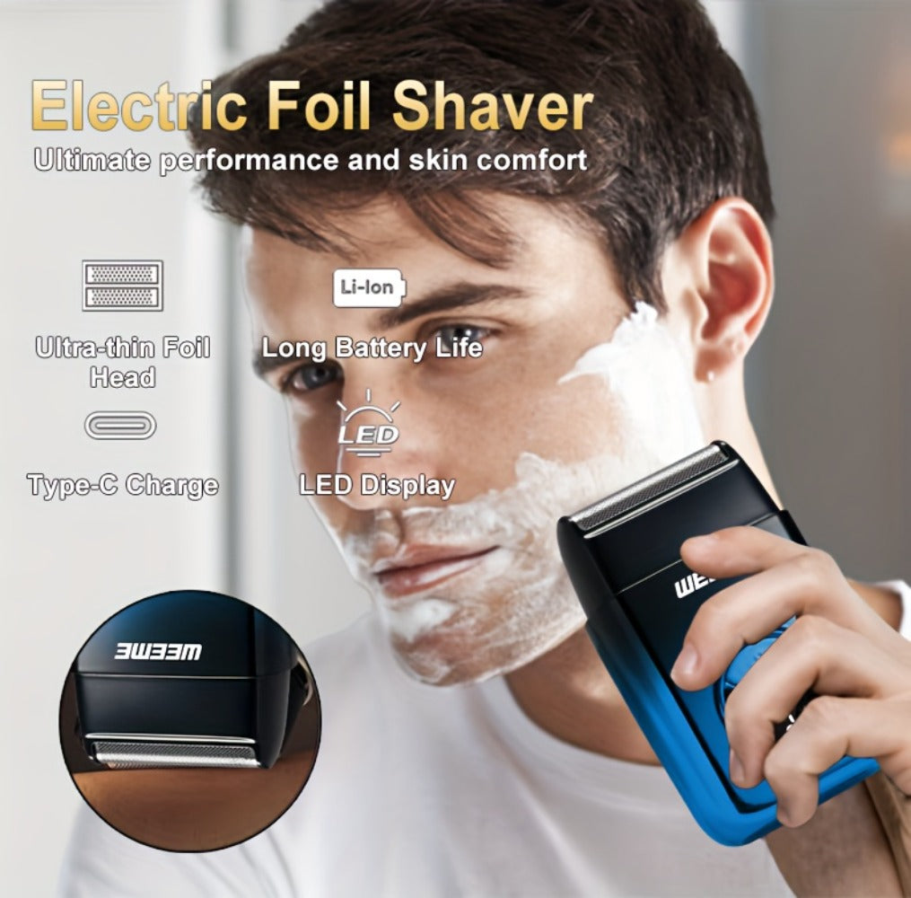 Men's Electric Hair Clipper Set USB Rechargeable with Nose Hair Trimmer & Shaver Wireless Professional Grooming Kit Father's Day Gift