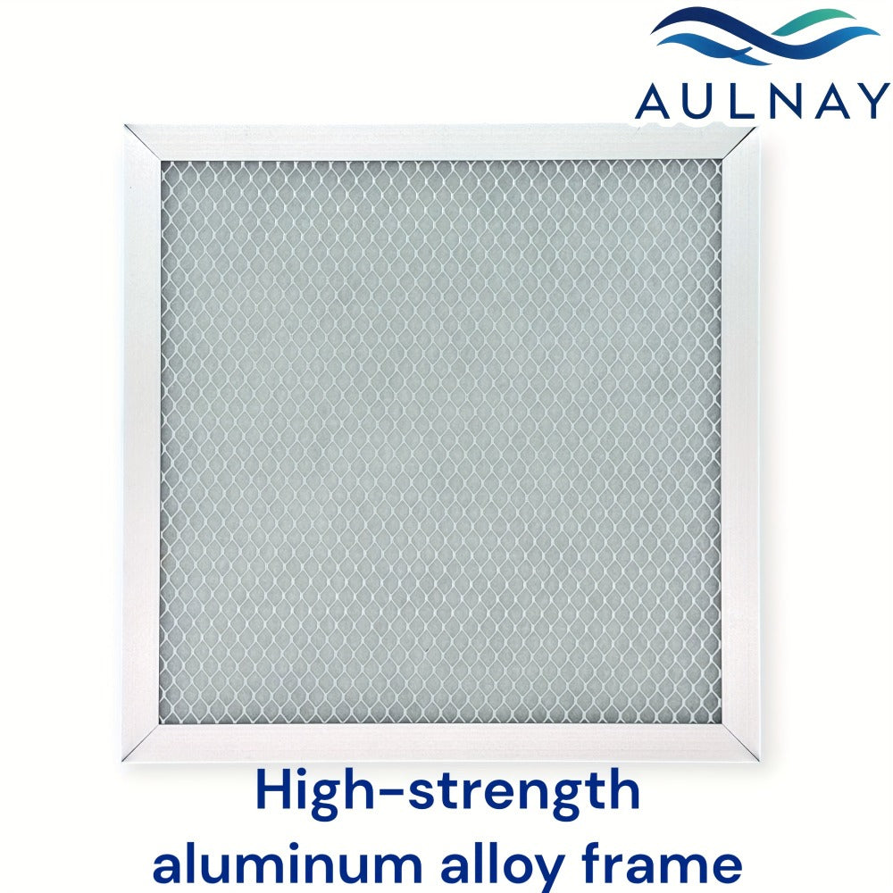 Washable Electrostatic HVAC Air Filter MERV 8 Lifetime Reusable, 6-Layer Filtration MPR 600 FPR 5, Increases Airflow, Healthier Indoor Air for Home and Office, Multiple Sizes Available