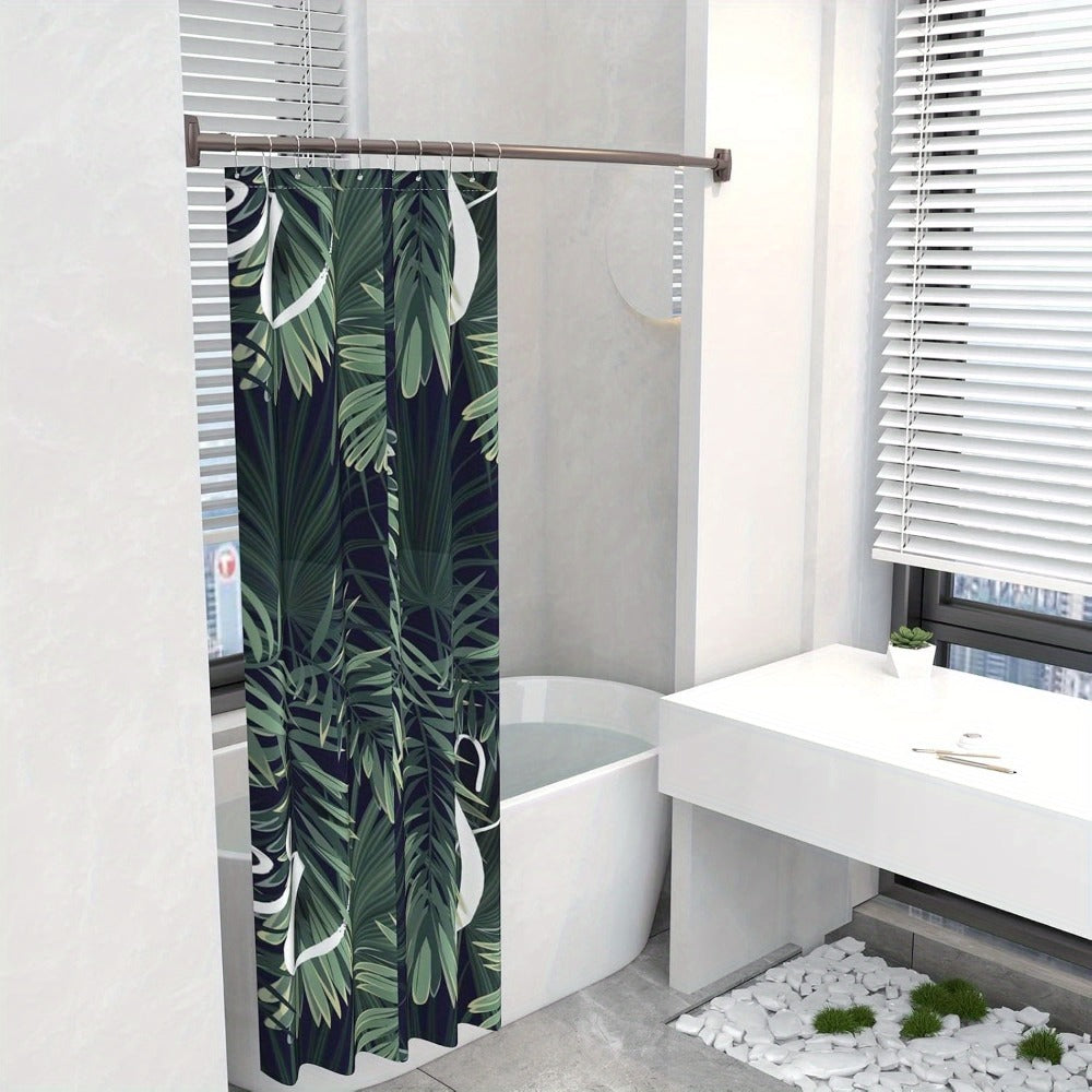 Curved Shower Curtain Rod Adjustable 43-72 Inch - Rustproof Aluminum Tension Mount No Drilling Extra Space Shower Rod for Bathtub Stall | Black Bronze Chrome Brushed Nickel | Bathroom Hardware Upgrade