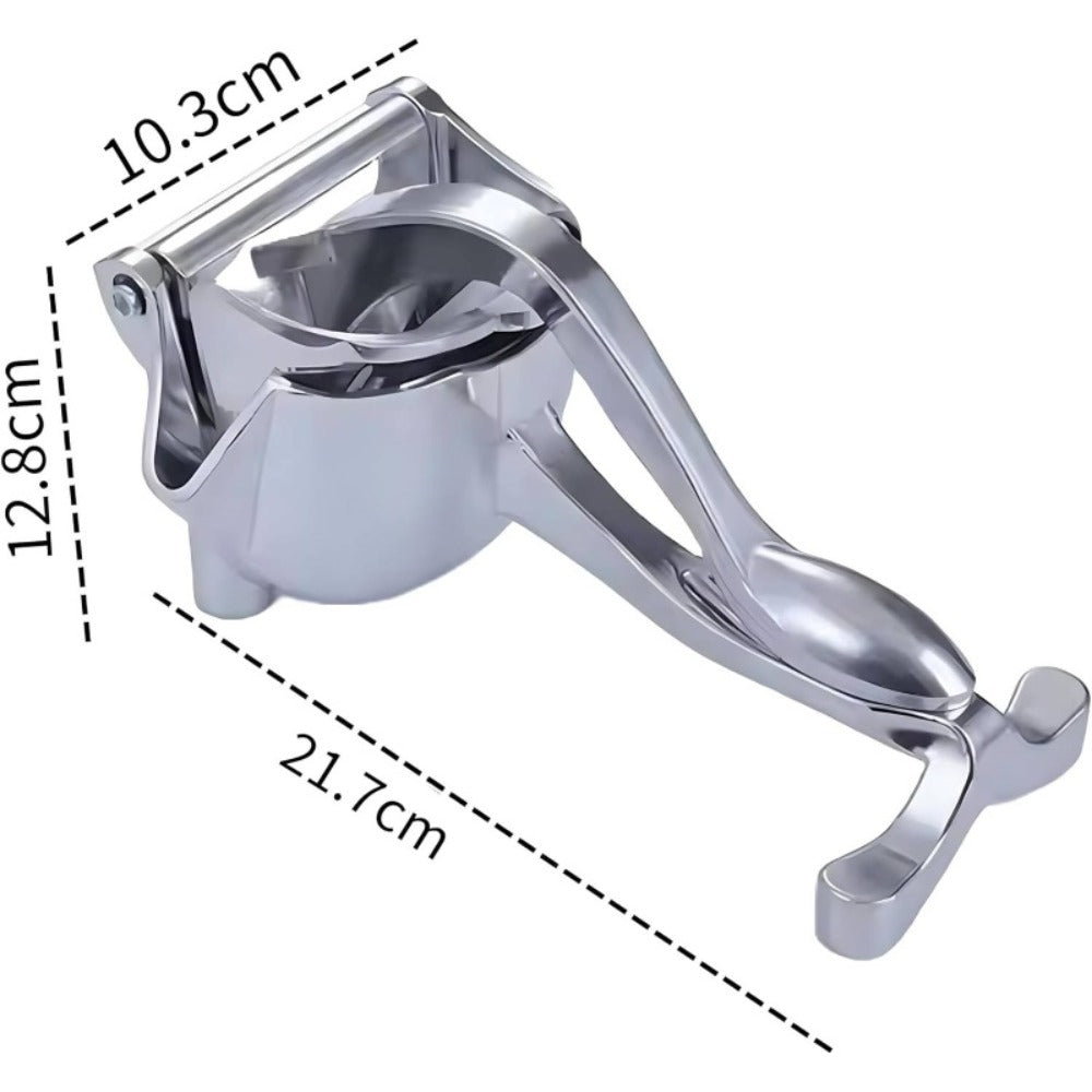 Manual Citrus Juicer ¨C Heavy Duty Aluminum Lemon Squeezer with Lever Press, Removable Filter, Easy Squeeze Extractor for Lemon, Lime, Orange & Pomegranate, Kitchen Tool for Juice Lovers