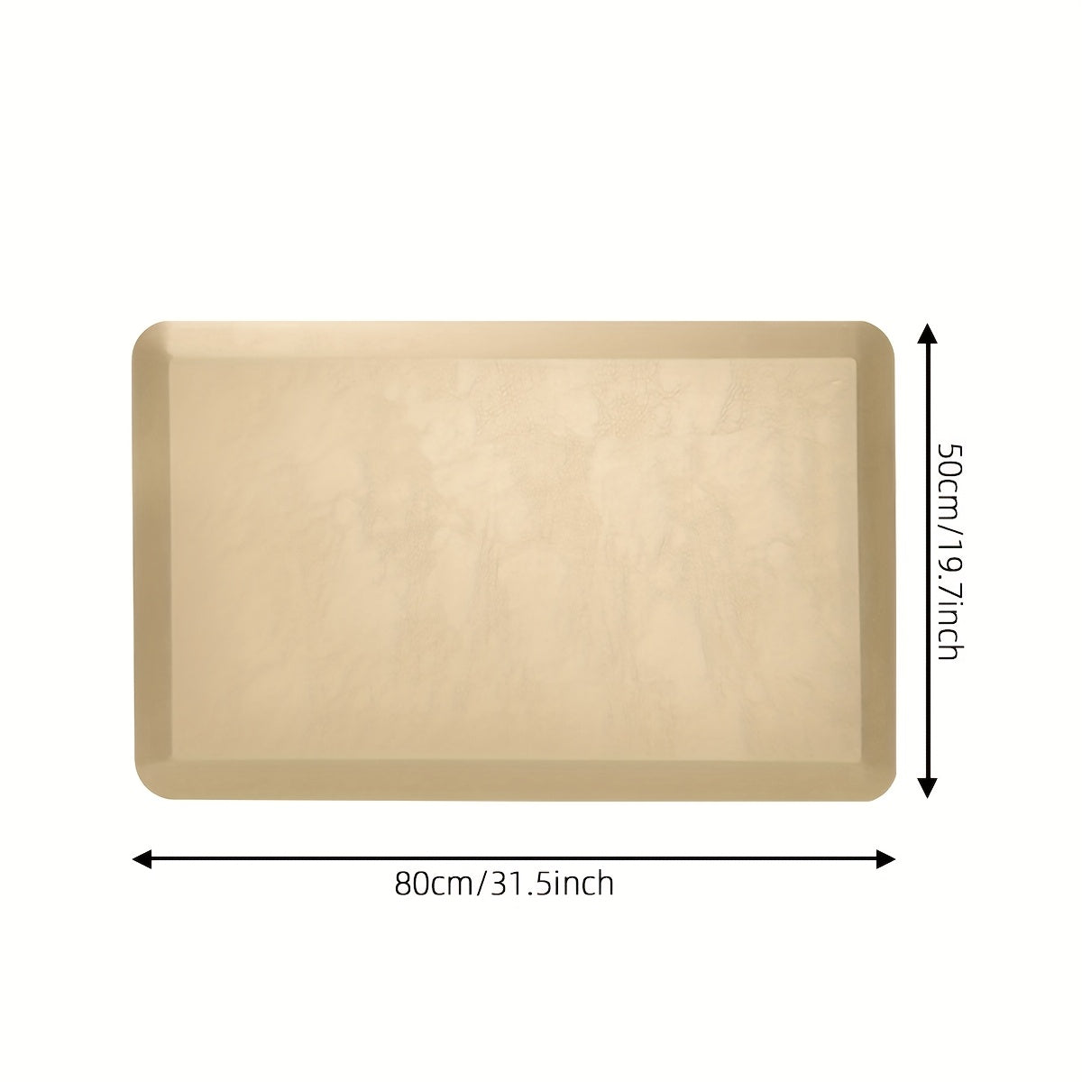 Anti-Fatigue Kitchen Mat 3/4 Inch Thick Non-Slip Foam Cushion Standing Desk Mat for Kitchen Office Laundry