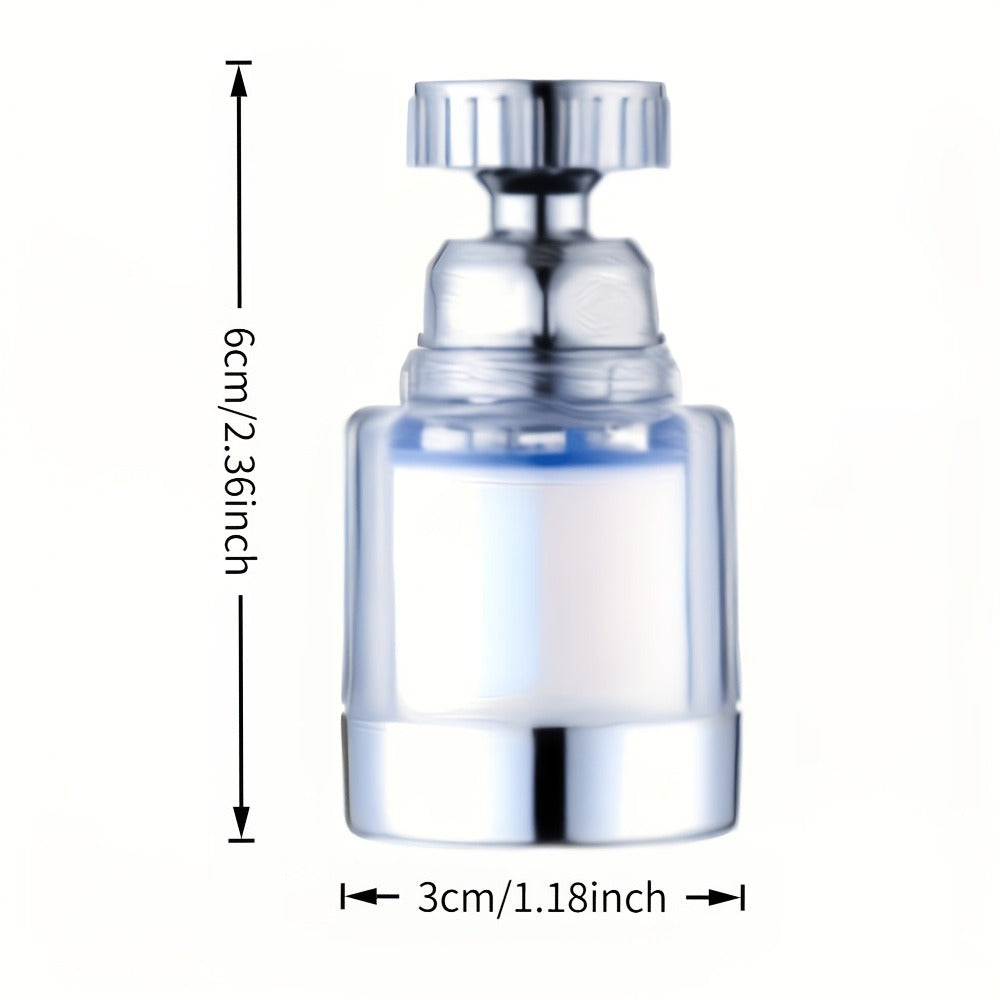 Faucet Aerator 360¡ã Rotating Sink Filter ¨C Universal Pressurized Spray Head for Kitchen & Bathroom, Adjustable Water Flow, Easy Install, Transparent Filter, Multi-Pack Options