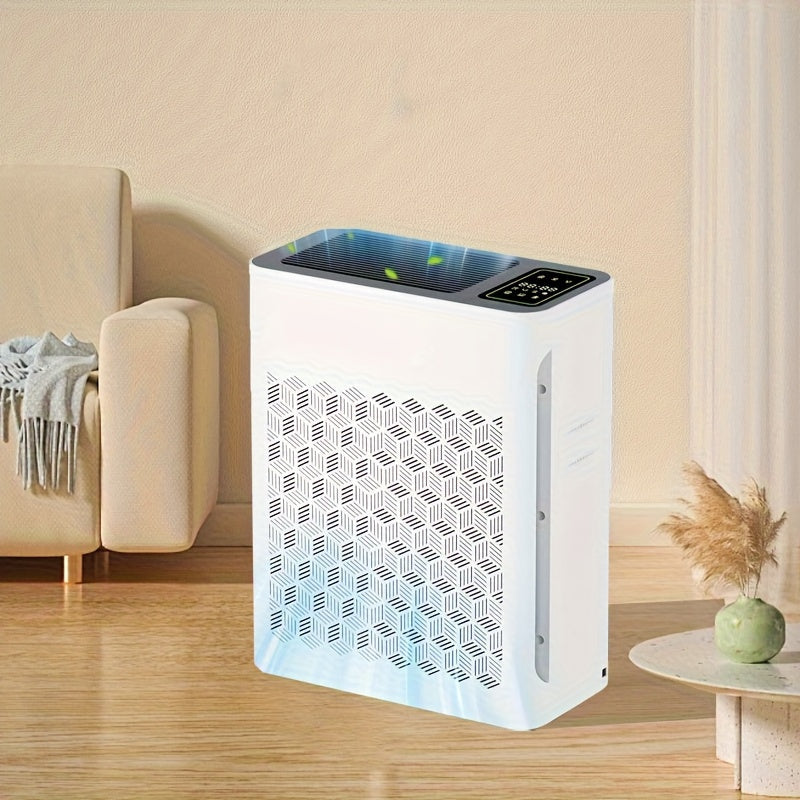 Large Area Air Purifier Covers 1095ft2 with Air Quality Display Timer for Bedroom Living Room Indoor Home Office Multiple Colors