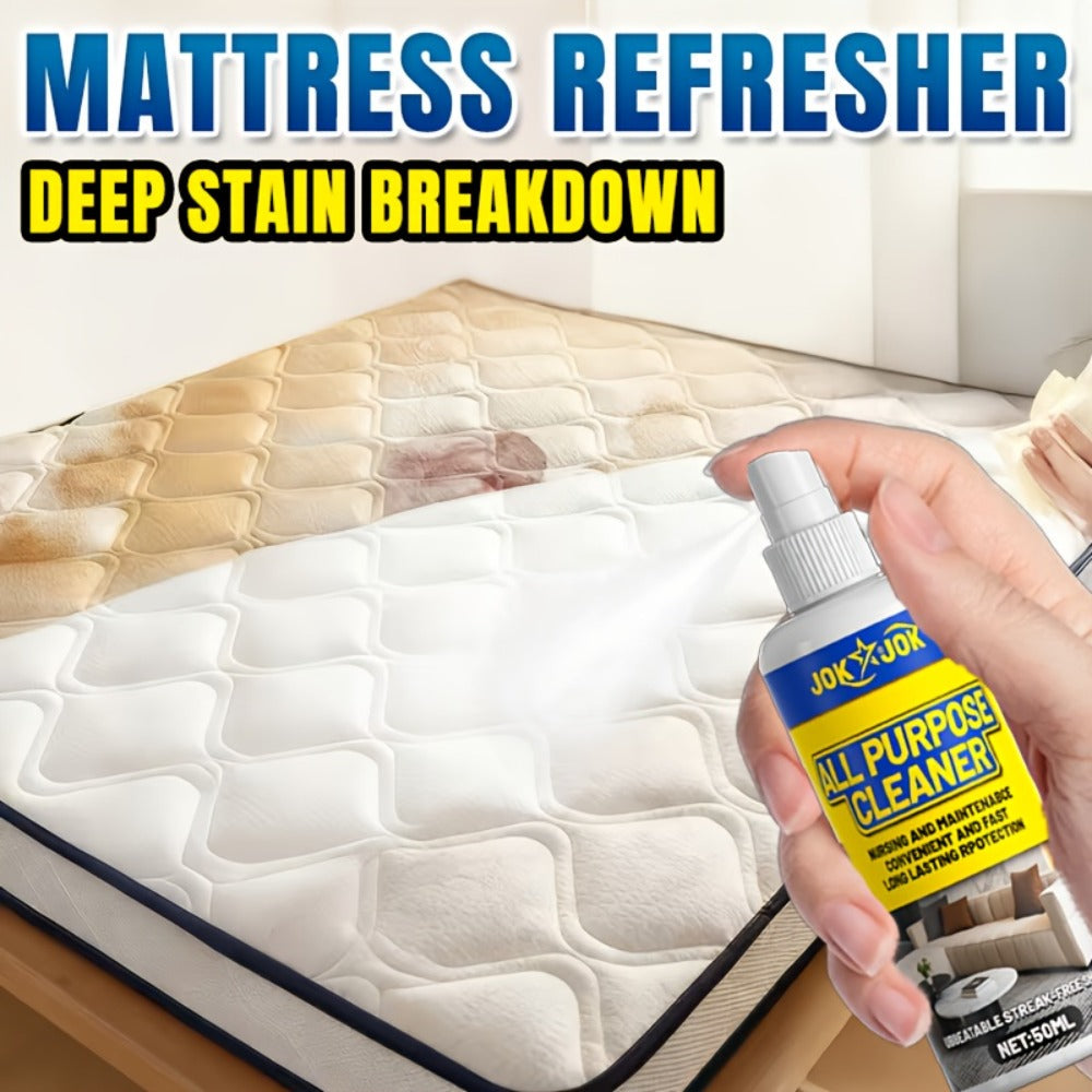 Dry Cleaning Spray for Sofa, Carpet & Leather ¨C Waterless Fabric Stain Remover Spray with Glycerin, Quick Upholstery Cleaner Safe for Indoor Furniture, Bedroom & Living Room Use