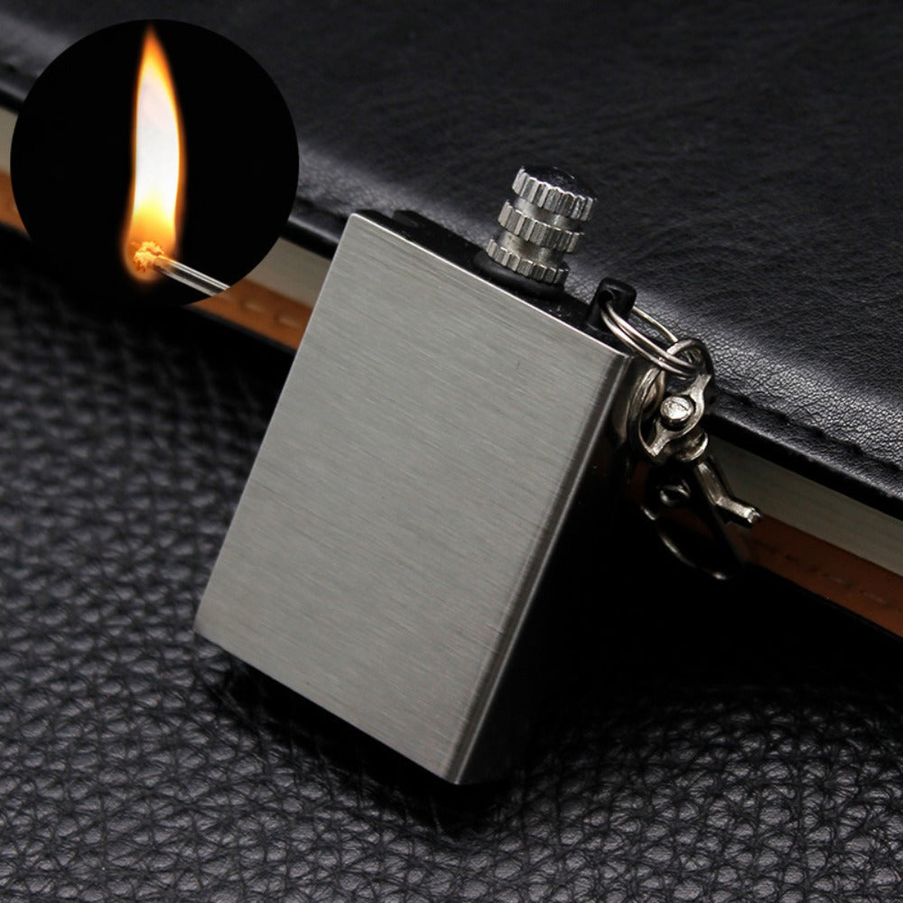Permanent Match Lighter 20 Pack Flint Metal Waterproof Reusable Fire Starter EDC Camping Survival Gear No Battery Needed Christmas Birthday Gift Set