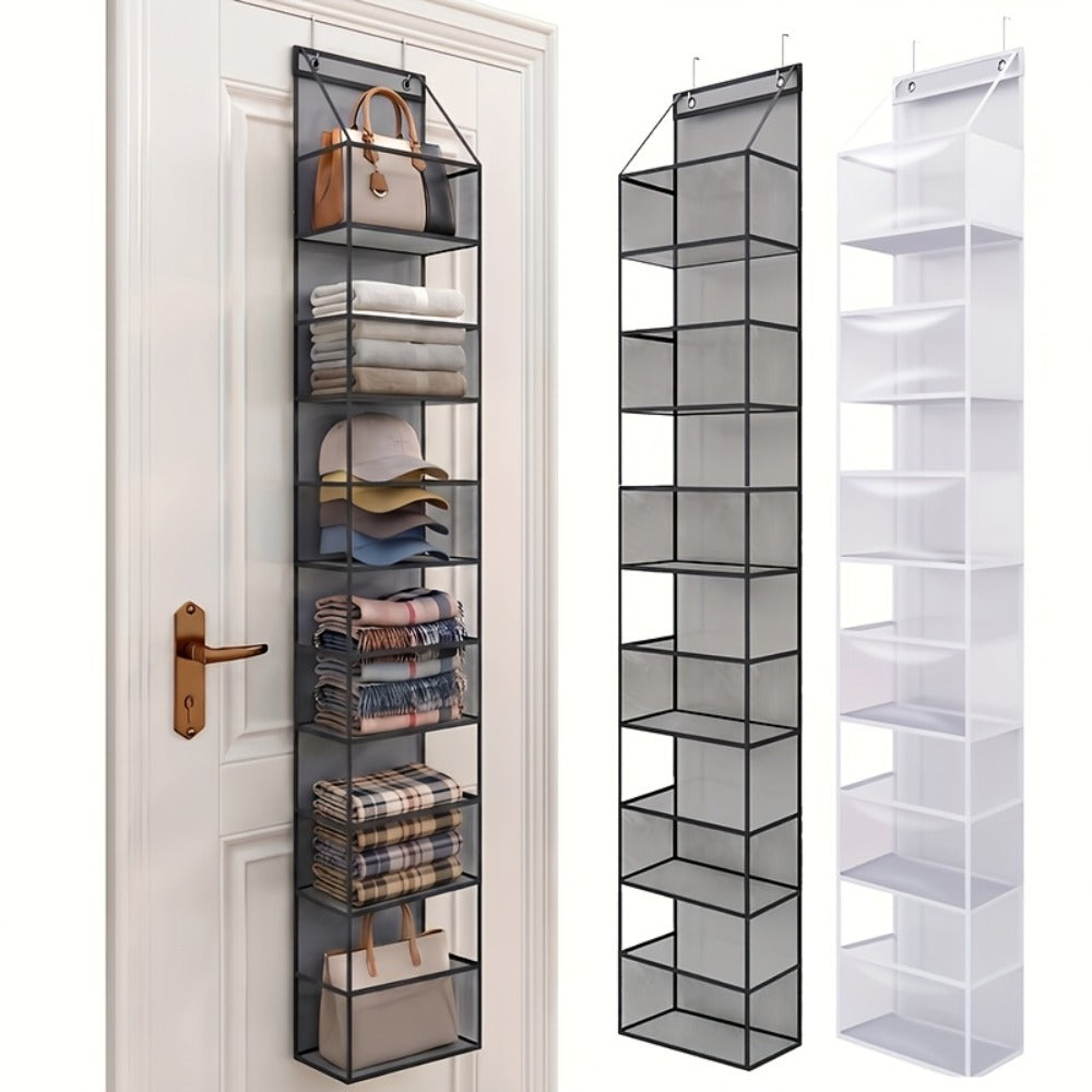 Hanging Storage Bag 4 & 6 Layer Foldable Non-Woven Organizer for Bedroom Bathroom Office Nursery Space Saving