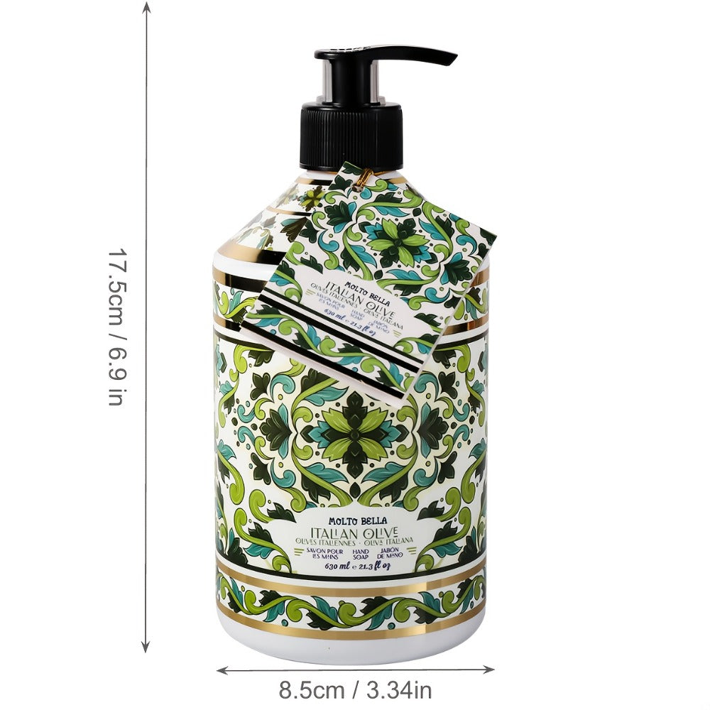 Liquid Hand Soap with Floral Press Bottle ¨C 21.3 fl oz, Moisturizing Scented Hand Wash in Lavender, Grapefruit, Jasmine, Coconut Shea & More