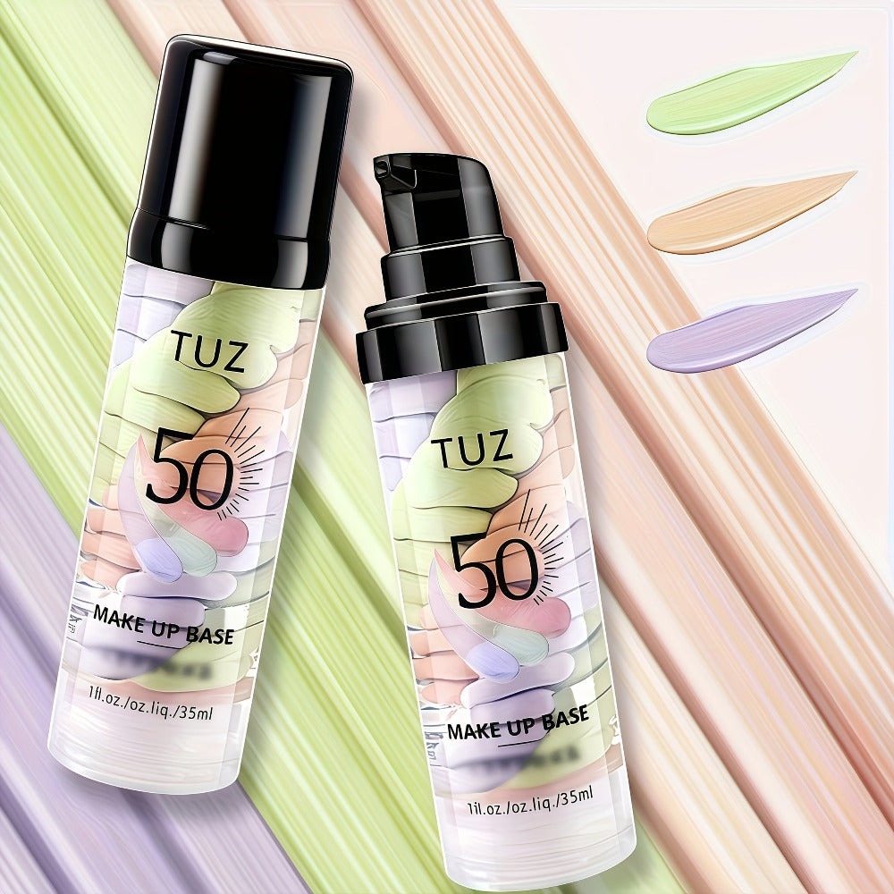 BB Cream Barrier Cream Set 4pcs Tri-Color Long-Lasting Moisturizing Light Texture Natural Finish Anti-Smudge Glycerin Formula for Daily Makeup Travel Gift Women All Skin Types